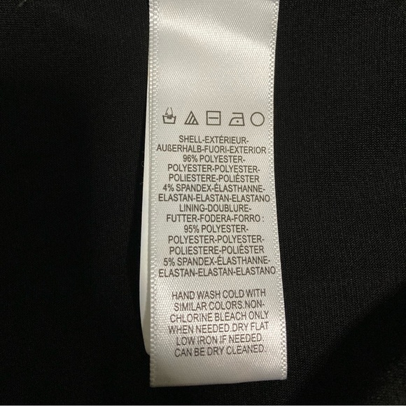 NWT Dress the Population Vanessa Halter Bodycon Black Midi Dress - Sz XL - Picture 6 of 9